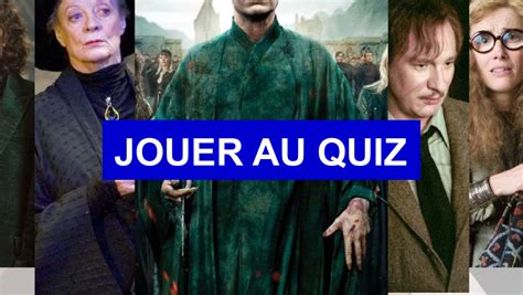 Test de personnalité Quel personnage es tu dans Harry Potter