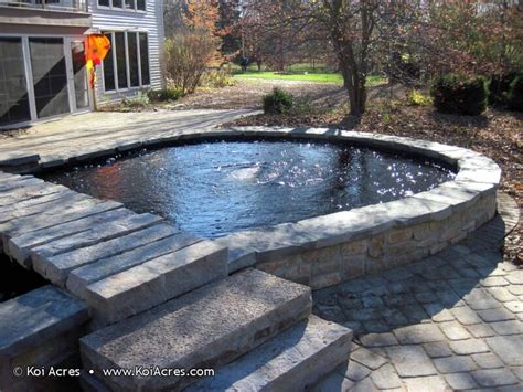 Koi Pond Construction | Pond construction, Koi pond, Pond