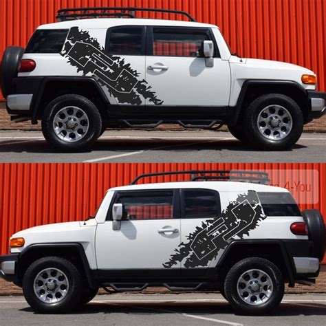 Fj Cruiser Decals Etsy