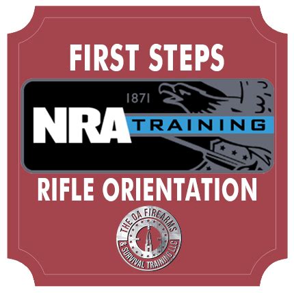 NRA First Steps Shotgun Orientation The OA FIREARMS