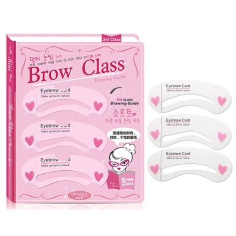 Korea Mini Brow Class Drawing Guide Shopee Malaysia