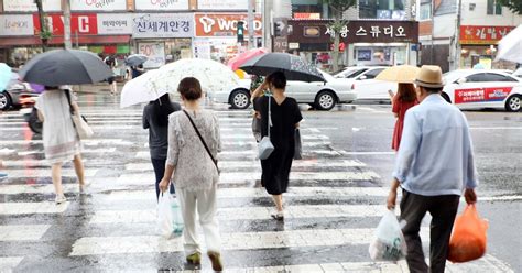 신안·진도·완도 호우주의보 발효광주·전남 최대 150mm 비