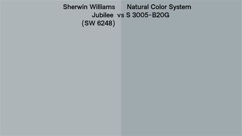 Sherwin Williams Jubilee Sw 6248 Vs Natural Color System S 3005 B20g