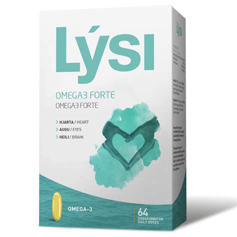 Omega 3 Forte Lysi 64 Capsule