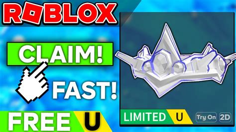 Free Ugc How To Get The White Nebula Crown In Roblox Blox Royale Free