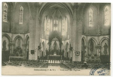 Châteaubourg I et V Intérieur de l Eglise Cartorum