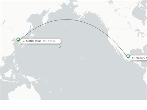 Direct Non Stop Flights From Mexico City To Seoul Schedules