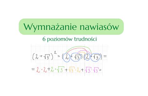 Wzory skróconego mnożenia jak nauczyć się rozwiązywać zadania