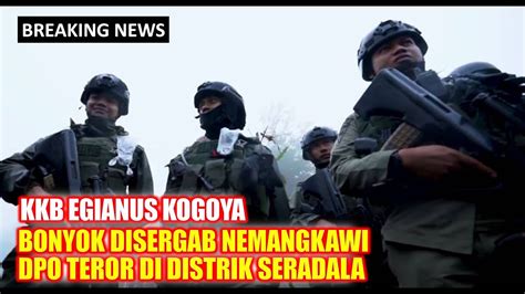 Kkb Egianus Kogoya Disergab Satgas Nemangkawi Dpo Teror Di Seradala