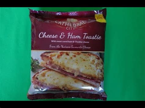 Cathedral City Cheese Ham Toastie Review YouTube