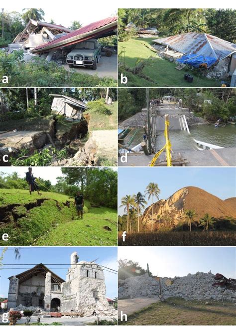 Larawan 3 - Pinsala na idinulot ng magnitude 7.2 na lindol (na may ...