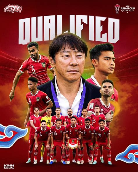 Timnas Indonesia Road To Afc Cup In Indonesian Poster