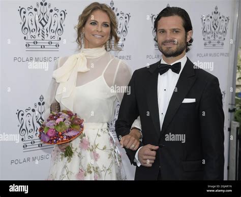 Stockholm 2017 06 15 Princess Madeleine And Prince Carl Philip Arriving To The Polar Prize Award