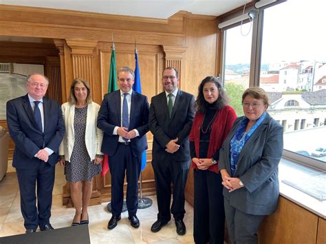 Visite De Travail Du Ministre Claude Meisch Au Portugal Ambassade Du