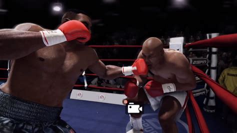 George Foreman Vs Mike Tyson Fight Night Champion Youtube