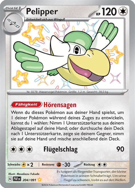 Pelipper Wert Bild K Nstler Seltenheit Pokemonkarte De