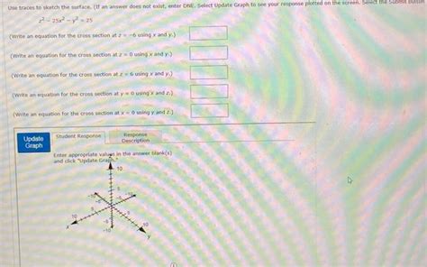 Solved Use Traces To Sketch The Surface If An Answer Does Chegg