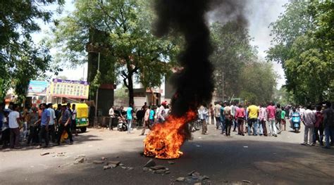 Normal Life Hit In Some States Due To Bharat Bandh Some Incidents Of