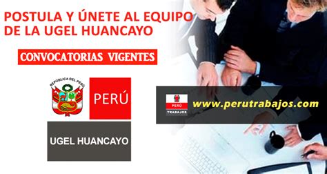 EMPLEO UGEL HUANCAYO ESPECIALISTA ADMINISTRATIVO EN NEXUS