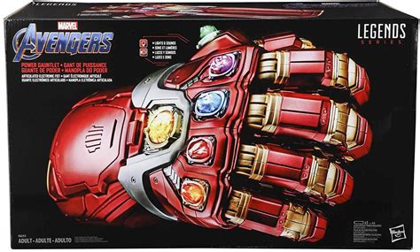 Marvel Legends Iron Man Infinity Saga Gauntlet Prop Legend Series