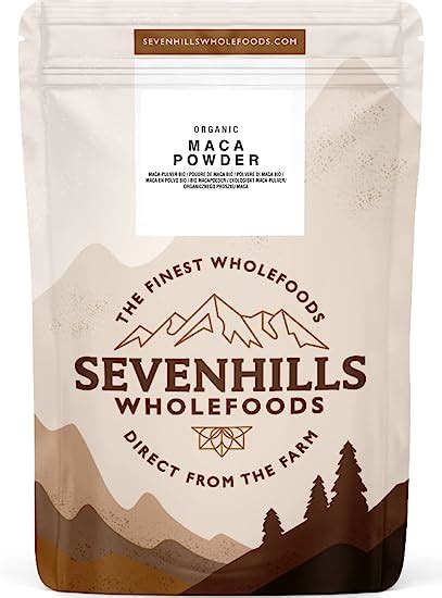 Sevenhills Wholefoods Roh Maca Pulver Bio Kg Amazon De Drogerie