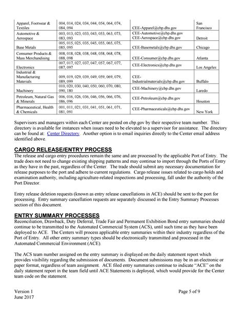 Cbp Updates Guide On Interacting With Centers Of Excellence And