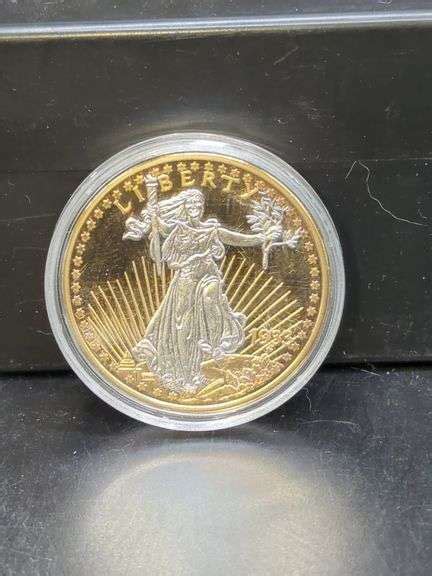 1933 GOLD DOUBLE EAGLE REPLICA COIN - Isabell Auction