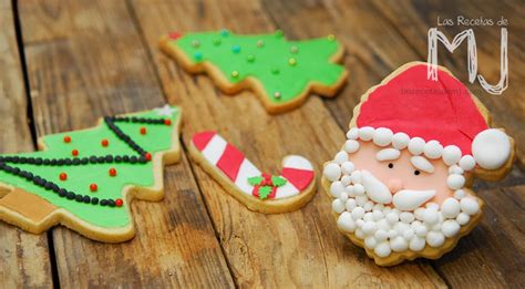 Galletas De Navidad Decoradas Con Fondant Las Recetas De Mj