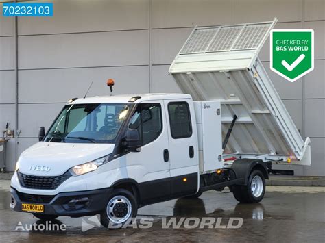 IVECO Daily 35C14 Nwe Model Kipper Met Kist Dubbel Cabine 3500kg Trekh