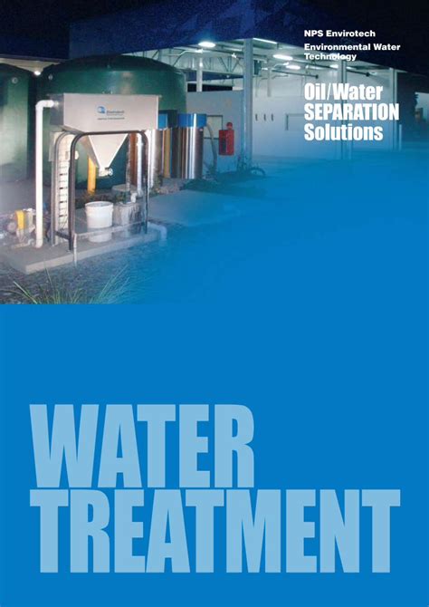 Pdf Water Treatment Nps Envirotech Oil Separator Pdf Nps