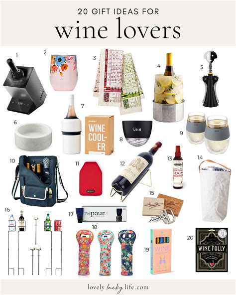 20 Unique Gifts For Wine Lovers Lovely Lucky Life