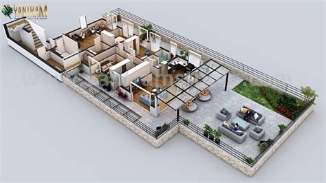 A Famous Hospital 3d Floor Plan Design Ideas By Yantram Virtual Floor Plan Moscow By Floor Plan