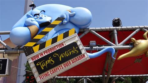 Flying Carpets Over Agrabah At The Walt Disney Studios Paris Youtube