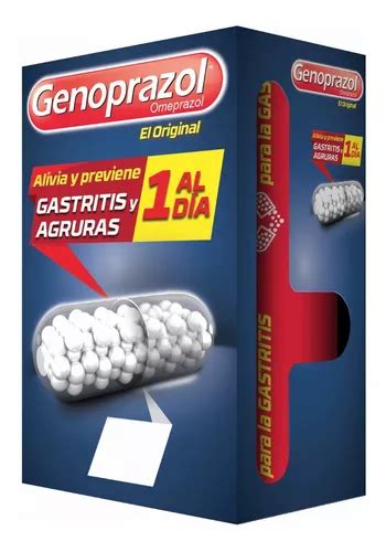 Genoprazol C Psulas Alivio De Gastritis Y Acidez Mercadolibre