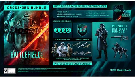 Battlefield 2042 Contents Of The Gold And Ultimate Editions Changed