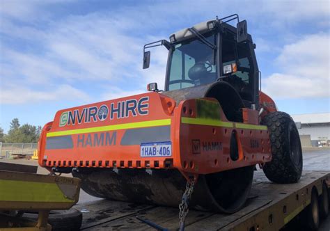 Padfoot Roller 18 Tonne Road Work Compaction Enviro Plant Hire