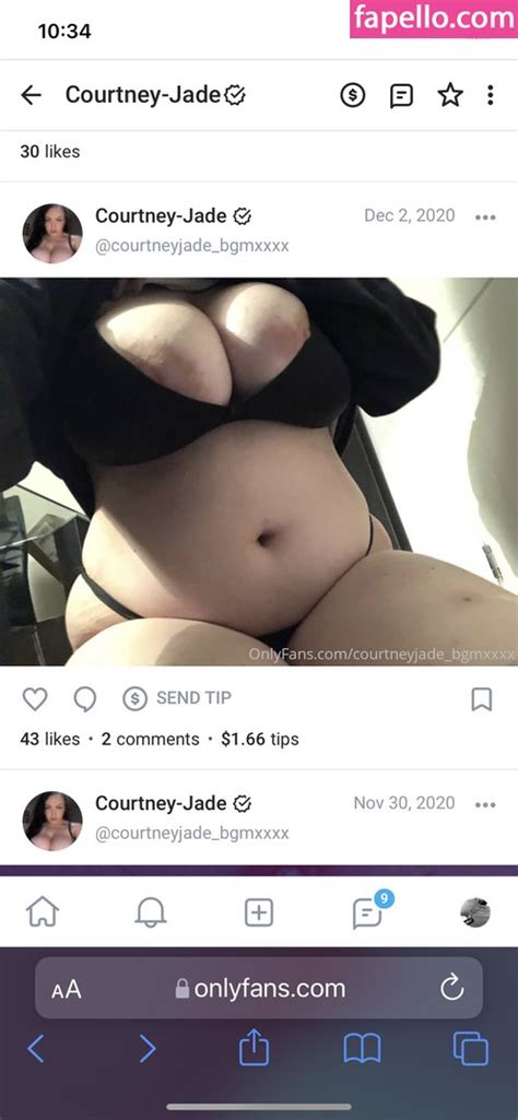 Courtney Jade Courtneyjade Bgmxxxx Nude Leaked Onlyfans Photo