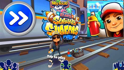 Subway Surfers Atlanta Jake Dark Outfit 2X Fast Fullscreen Gameplay PC