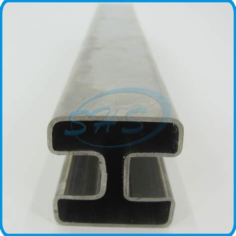 Stainless Steel Square Tube With Double Slot China Stainless Steel