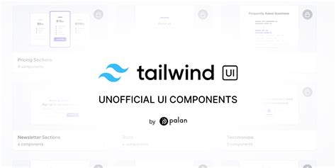 Tailwind UI Unofficial UI Components Figma