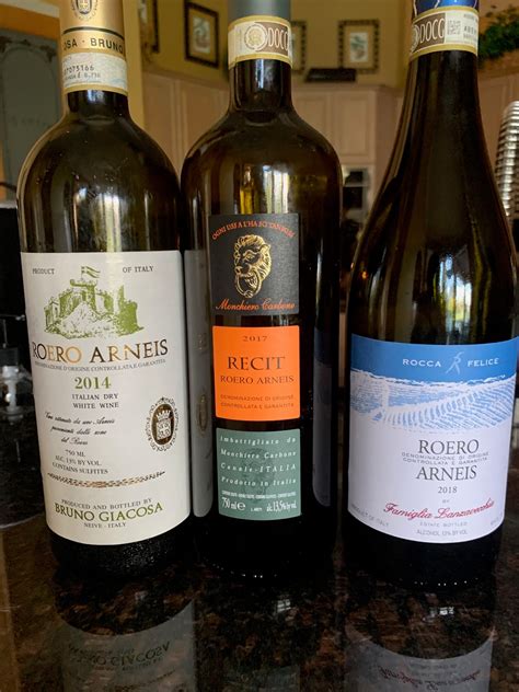 Wine Mise En Abyme The White Wines Of Piemonte Roero Arneis Docg