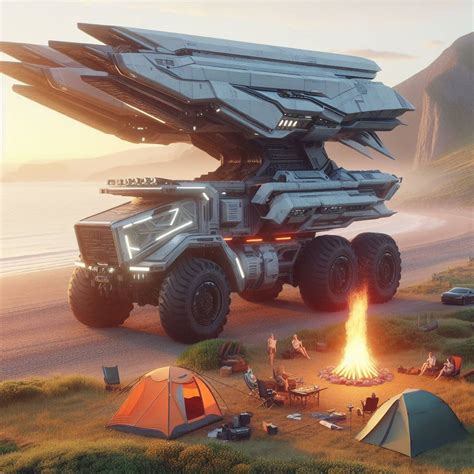 Sci Fi Camping Truck By Artbyxperia On Deviantart