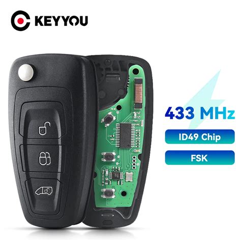 KEYYOU Llave De Coche Remota GK2T 15K601 AA Para Ford Transit 2016 2017