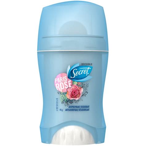 Secret Paris Rose Invisible Antiperspirantdeodorant 45 G Instacart