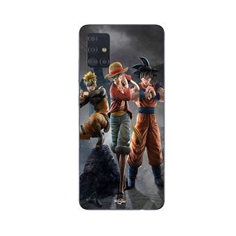 Coque Maniacase Pour Samsung Galaxy A51 5g Sangoku Naruto Luffy One