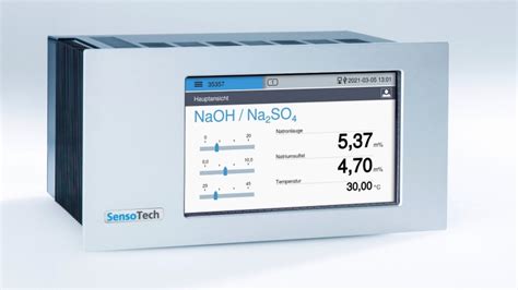 Prozessmesssystem Von SensoTech Oberflaeche De