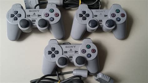 Control Playstation 1 Ps1 Original Dualshock Gris Mercado Libre