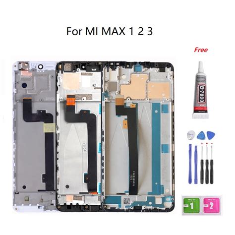 LCD With Frame For Xiaomi MI Max 1 2 Max 3 LCD With Touch Screen