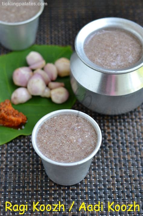 Ragi Koozh Recipe Keppai Koozh Or Aadi Koozh Tickling Palates