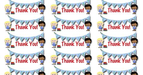 My Fashionable Designs: Girl Scouts: Daisies Thank You Labels - FREE Printable